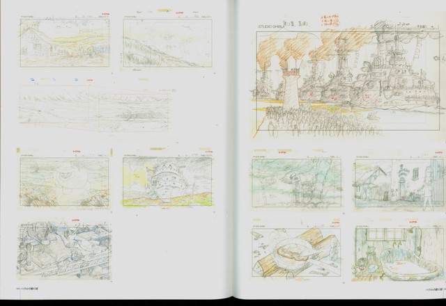 Ngắm nhìn những bản phác thảo của bộ phim Howl’s Moving Castle để thấy Ghibli thật tuyệt vời