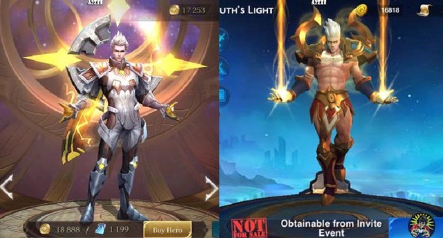 Ngỡ ngàng trước sự giống nhau đến kỳ lạ giữa dàn tướng trong Liên Quân Mobile và Heroes Arena