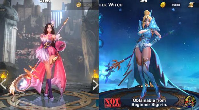 Ngỡ ngàng trước sự giống nhau đến kỳ lạ giữa dàn tướng trong Liên Quân Mobile và Heroes Arena