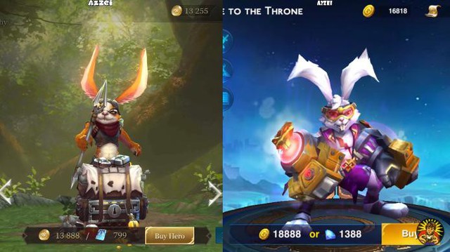 Ngỡ ngàng trước sự giống nhau đến kỳ lạ giữa dàn tướng trong Liên Quân Mobile và Heroes Arena