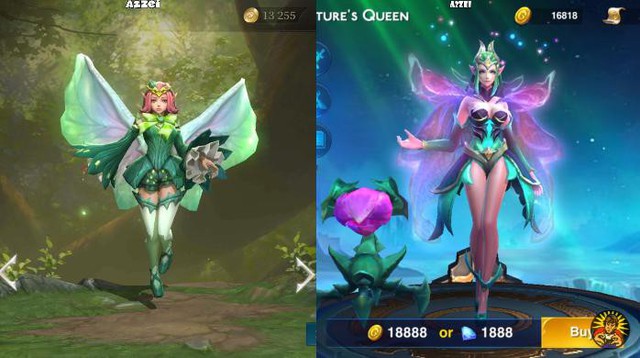 Ngỡ ngàng trước sự giống nhau đến kỳ lạ giữa dàn tướng trong Liên Quân Mobile và Heroes Arena