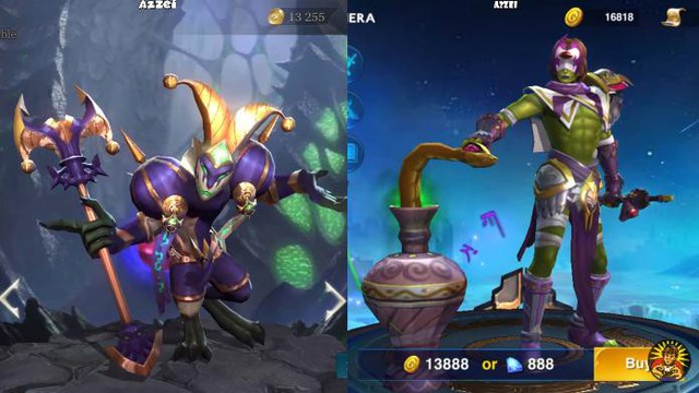 Ngỡ ngàng trước sự giống nhau đến kỳ lạ giữa dàn tướng trong Liên Quân Mobile và Heroes Arena