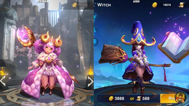 Ngỡ ngàng trước sự giống nhau đến kỳ lạ giữa dàn tướng trong Liên Quân Mobile và Heroes Arena