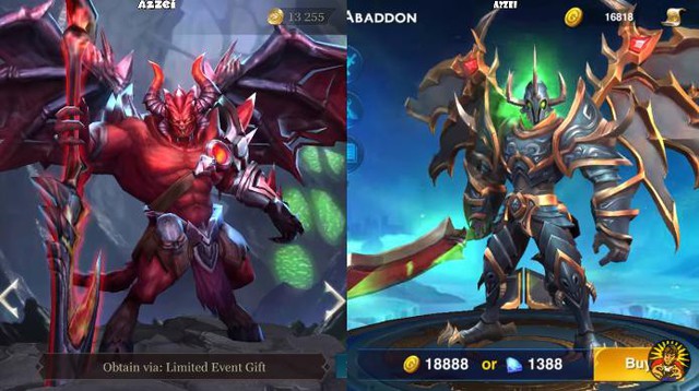 Ngỡ ngàng trước sự giống nhau đến kỳ lạ giữa dàn tướng trong Liên Quân Mobile và Heroes Arena