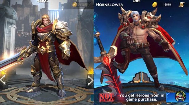 Ngỡ ngàng trước sự giống nhau đến kỳ lạ giữa dàn tướng trong Liên Quân Mobile và Heroes Arena