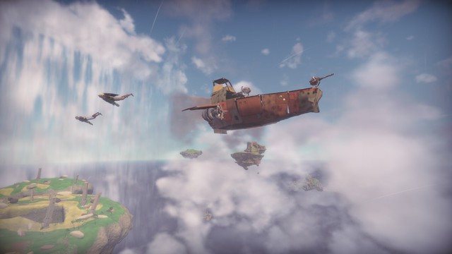 Game bay giữa bầu trời mênh mông Worlds Adrift đã mở thử nghiệm trên Steam, quá tiện để vào chơi