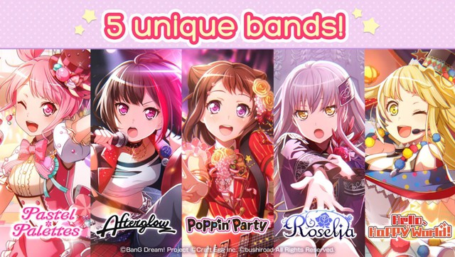 Tải ngay BanG Dream - Game mobile âm nhạc mang style Anime cực cuốn hút