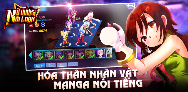 Nữ Vương Nổi Loạn: Game dành riêng cho cộng đồng Manga chính thức mở tải, tải càng sớm quà càng nhiều