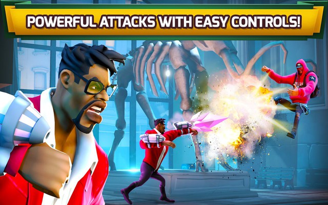 Metal Fist - Game mobile hành động đánh đấm có dàn nhân vật kỳ quái cực sắc màu