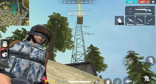  Với độ cao không tưởng, game thủ Free Fire hoàn toàn không bao giờ vươn tới địa điểm đó để loot được đồ. Dẫu có nhờ sự trợ giúp của đồng đội hay bất cứ một vật dụng nào trên đường. 