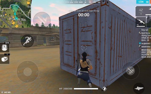 Free Fire: Tổng hợp 4 cách loot đồ từ hòm tiếp tế nếu nó ở trên nóc nhà