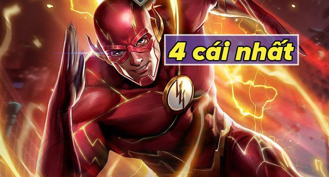 Liên Quân Mobile: 4 cái nhất hội tụ trong The Flash mà không phải ai cũng biết