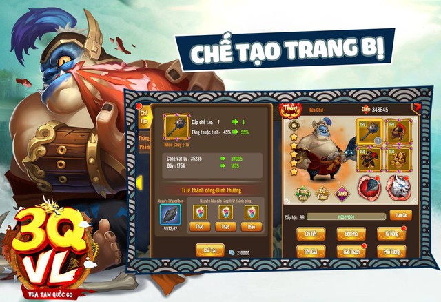 Trải nghiệm 3QVL - Hiện tượng mới của dòng game chiến thuật thẻ tướng