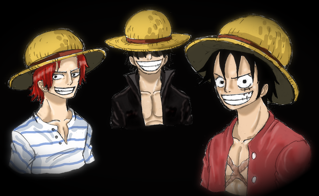  Người ta luôn nhìn thấy hình bóng của Roger trong Luffy, quả là thán phục với cái tài của tác giả Oda 