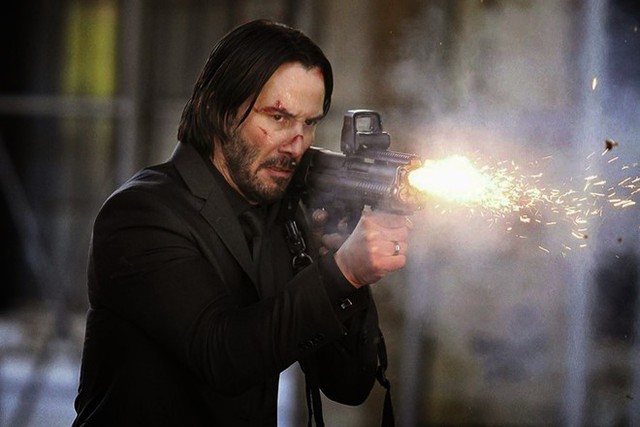  Hình ảnh quen thuộc của John Wick. 