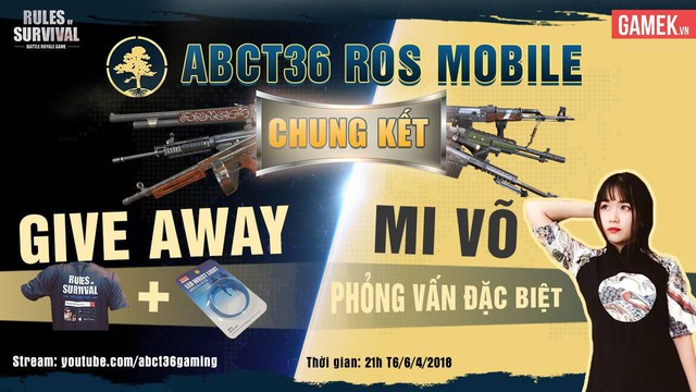  ABCT36 ROS Mobile Tournament Chung Kết: 96 gương mặt tranh tài, ai sẽ là người được vinh danh?