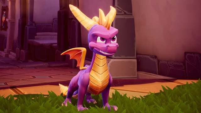  Phiên bản đầu tiên của dòng game Spyro có tên Spyro the Dragon, phát hành lần đầu vào năm 1998 trên hệ máy PS1 
