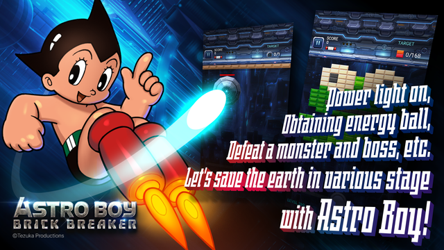 Astro Boy: Brick Breaker - Điều khiển chiến binh robot siêu phàm 
