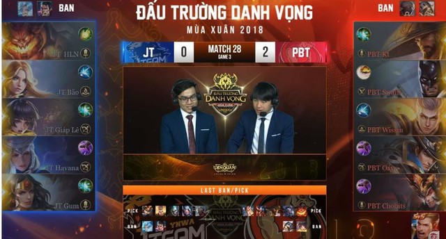 Liên Quân Mobile: PBT pick Valhein, góp phần khiến Jeff Team thua trận thứ 7 liên tiếp