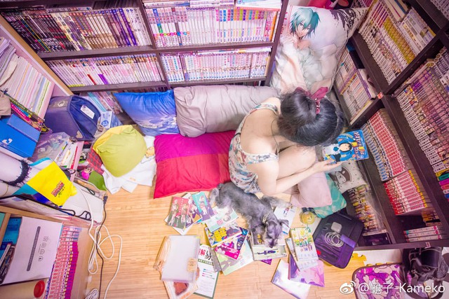 Đây là căn phòng đáng mơ ước nhất đối với bất cứ fan Manga/Anime