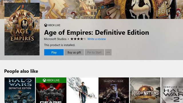 Microsoft đã cho phép game thủ 'tặng quà' cho người thân dễ dàng thông qua Store