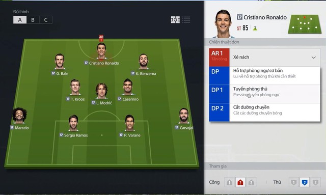 Tìm hiểu về chiến thuật trong FIFA ONLINE 4 - Tính năng khiến cho bóng đá trở nên tinh tế đầy quyến rũ