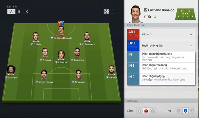 Tìm hiểu về chiến thuật trong FIFA ONLINE 4 - Tính năng khiến cho bóng đá trở nên tinh tế đầy quyến rũ