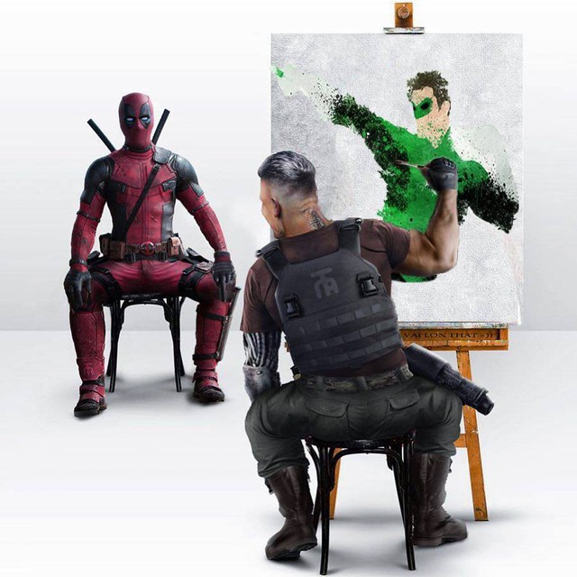 [Góc hài hước] Cười đau bụng về độ “lầy lội” của Deadpool khi làm họa sĩ
