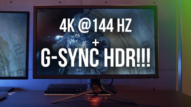 Màn hình chiến game khủng nhất hệ mặt trời: 4K, 144Hz, HDR... sắp biến thành sự thật