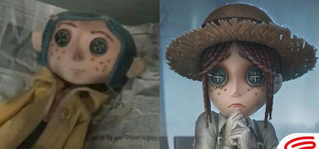  Nhân vật giống như con búp bê có đôi mắt hình cúc áo xuất hiện trong phim hoạt hình Coraline 