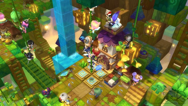 Game thủ Việt đã có thể đăng ký chơi game siêu siêu dễ thương MapleStory 2 bản tiếng Anh