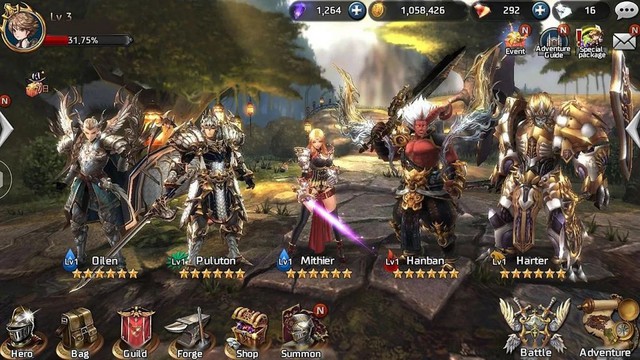 The tale of Five Kingdoms - Game mobile xứ Hàn với lối chơi 