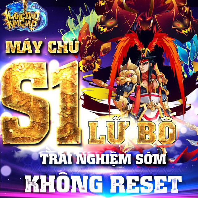  Ngay trong sáng hôm nay, BQT Hoàng Đao Kim Giáp đã mở sớm 1 server đặc biệt đón game thủ 