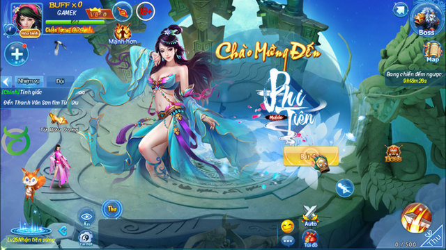 Trải nghiệm Phi Tiên Mobile - Game nhập vai cày cấp không giới hạn