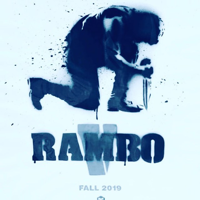 Rambo 5 tung poster xác nhận tiêu đề phim và thời gian phát hành vào năm 2019