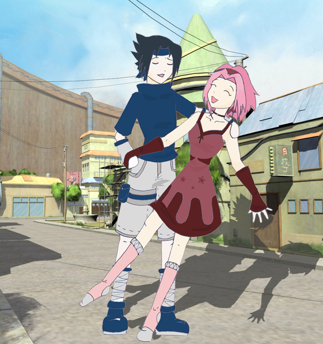 Người hâm mộ kỉ niệm tình yêu của Sasuke và Sakura bằng những hình ảnh vô cùng lãng mạn