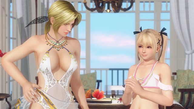 Chảy máu mũi với các trang phục mới trong game online Dead or Alive: Venus Vacation