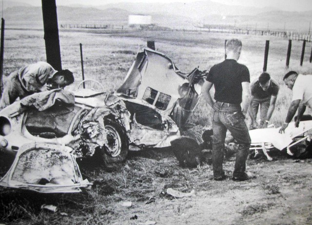  Hiện trường vụ tai nạn xe của James Dean 