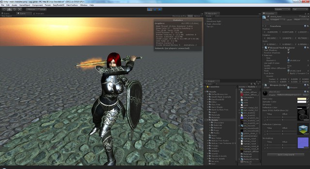 Engine Unity 3D có rất nhiều công cụ mới hỗ trợ người sản xuất game tiết kiệm thời gian