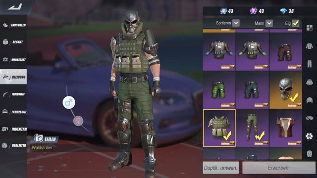 Rules of Survival: Account nạp hơn 200 triệu đồng vào game có những thứ này đây