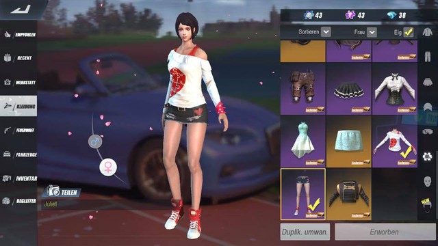 Rules of Survival: Account nạp hơn 200 triệu đồng vào game có những thứ này đây