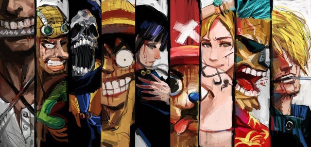 Thưởng thức chùm ảnh fanart One Piece từng tấm 