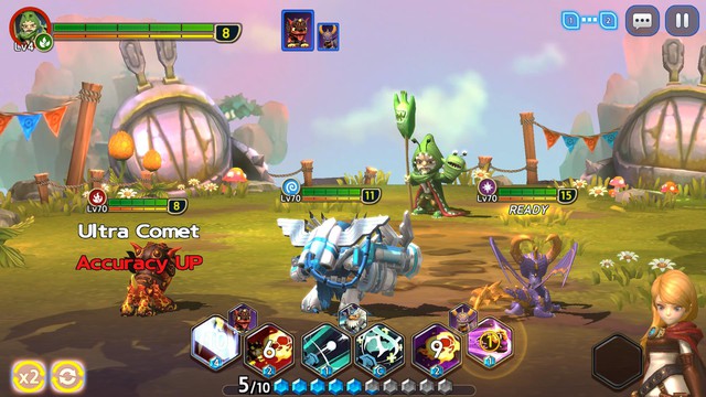 Chơi thử Skylanders Ring of Heroes - Game RPG mới vừa được Com2uS mở CBT