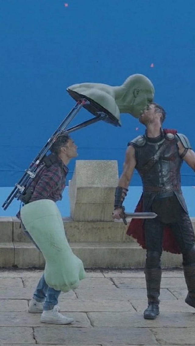 Cùng chiêm ngưỡng những bức ảnh hậu trường thú vị trong các bộ phim về Thor nhé