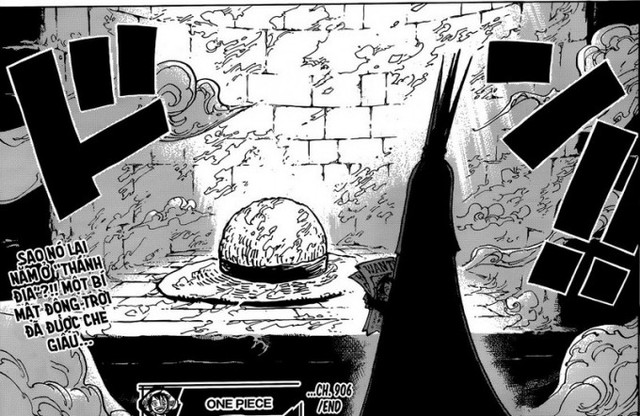 One Piece chapter 906: Chiếc Mũ Rơm thứ 2 xuất hiện, kho báu của vùng đất thánh Mary Geoise có thể đã được tiết lộ