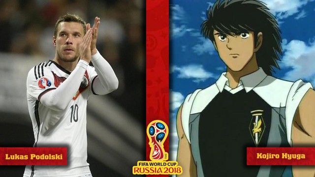 9 nhân vật anime yêu thích của các danh thủ bóng đá trên thế giới