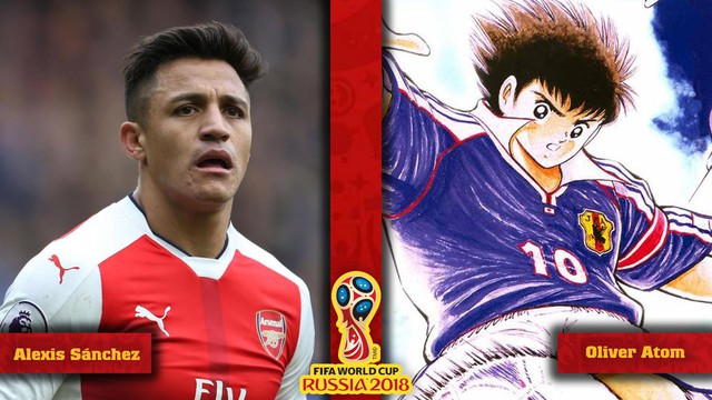 9 nhân vật anime yêu thích của các danh thủ bóng đá trên thế giới