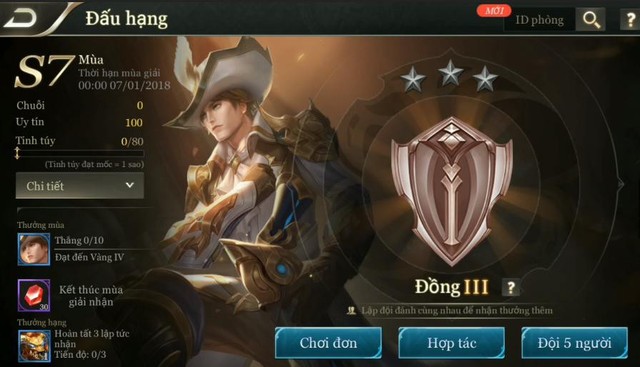  Valhein Quang Vinh là skin thưởng đấu hạng mùa 7 của Liên Quân Mobile. 