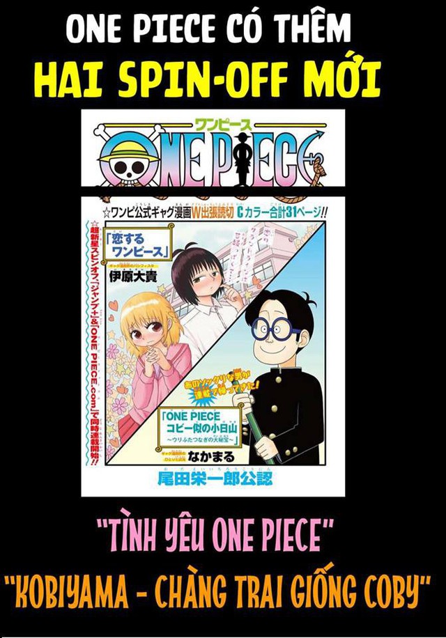 Tin Vui: One Piece ra mắt hai phần ngoại truyện theo phong cách “ngôn tình”