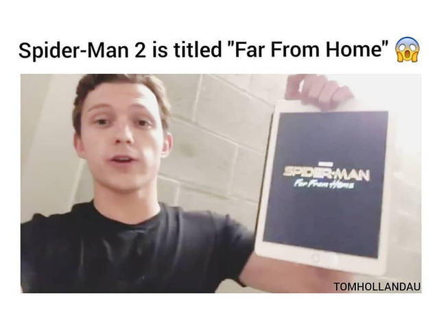  Tom Holland hé lộ tiêu đề chính thức của Spider-Man hậu truyện: Far From Home? 